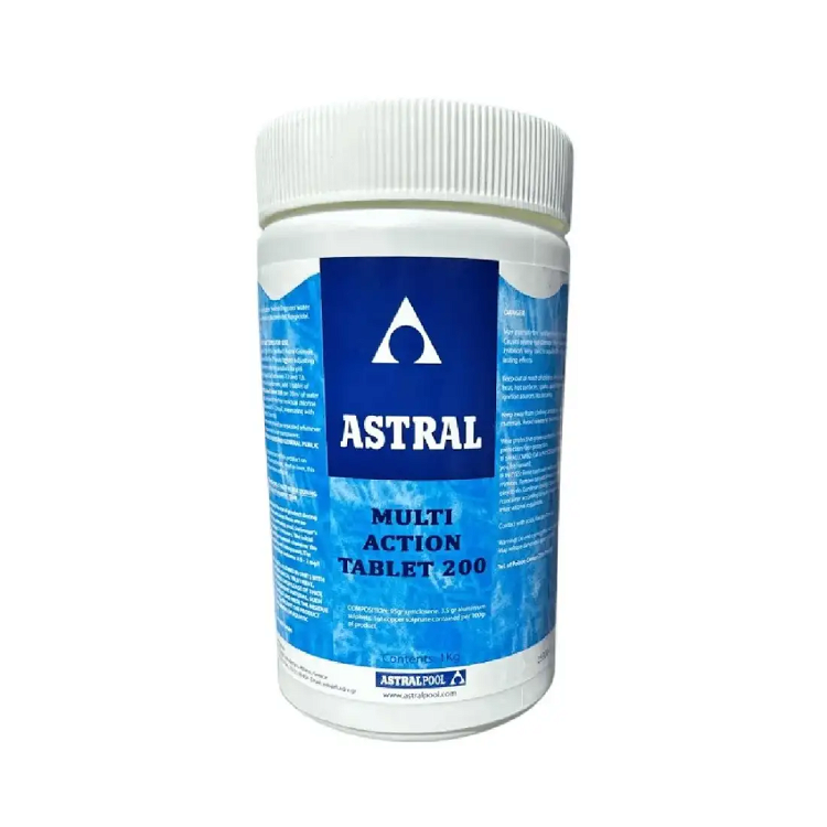 Πολυταμπλέτα πισίνας Multi-action 200gr - 1KG