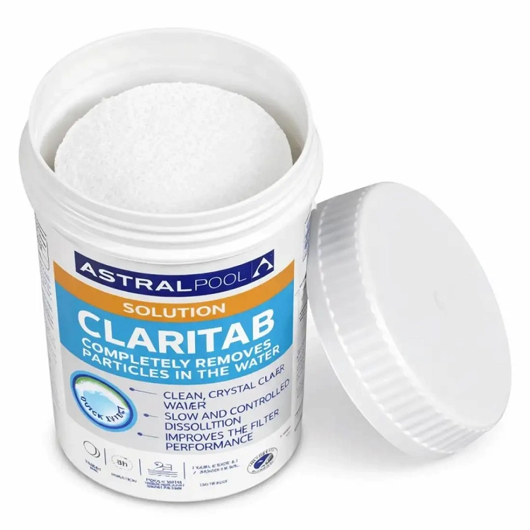 Κροκιδωτικό σε ταμπλέτες-Claritab Plus (2x5x20gr)