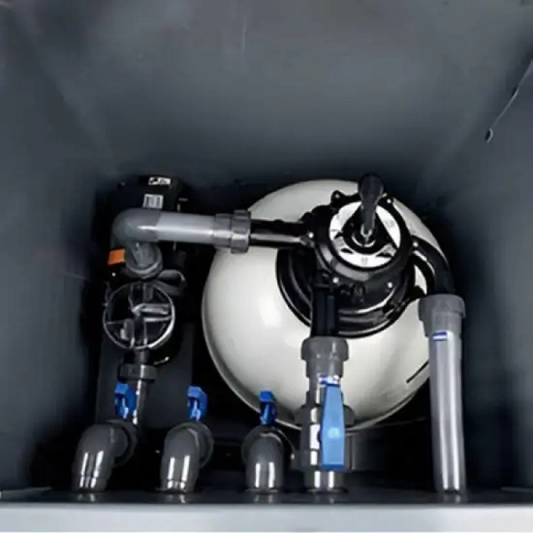 Ramses Έτοιμο Μηχανοστάσιο Compact (Αντλία Sena 1hp & Φίλτρο Aster Φ560) 2