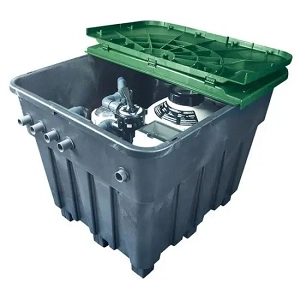 Keops Μηχανοστάσιο Compact (Αντλία Sena 3/4hp & Φίλτρο Ivory Φ500 & Μονοφασικός Πίνακας Ελέγχου)