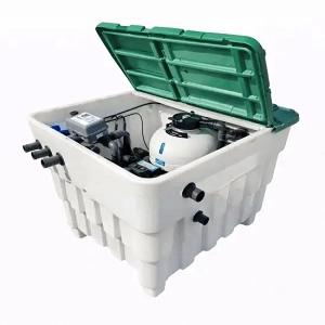 Keops Μηχανοστάσιο Compact (Αντλία Sena 1,25hp & Φίλτρο Ivory Φ660 & Μονοφασικός Πίνακας Ελέγχου)